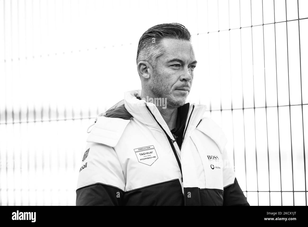Andre Lotterer (ger), TAG Heuer Porsche Formula E Team, portrait during the ABB Formula E pre-season test at Circuit Ricardo Tormo in Valencia on December 1st and 2nd in Spain. (Photo by Xavier Bonilla/NurPhoto) Stock Photo