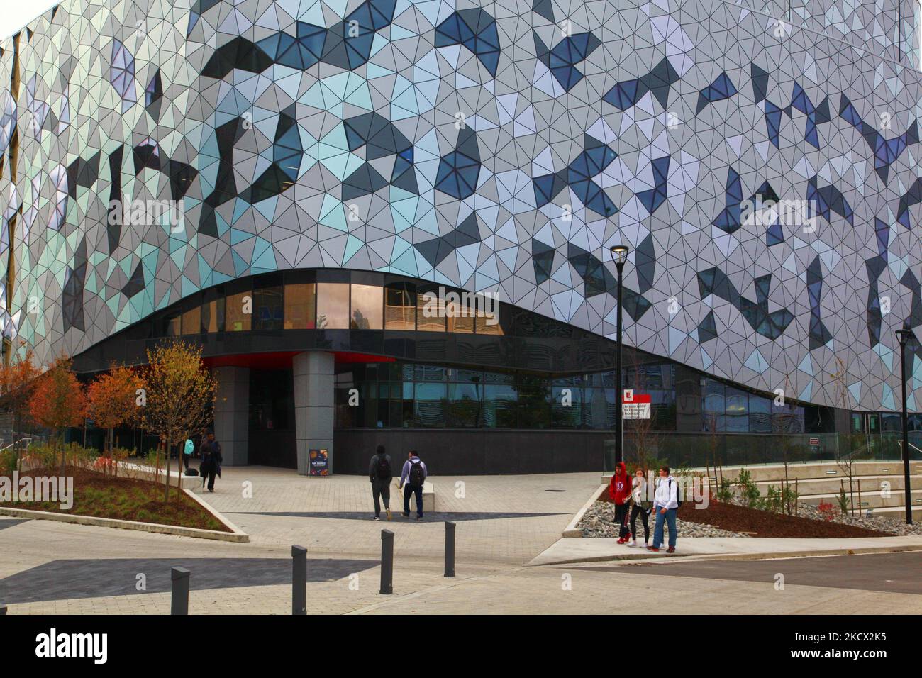 The newly constructed Bergeron Centre for Engineering Excellence at York University in Toronto, Ontario, Canada. (Photo by Creative Touch Imaging Ltd./NurPhoto) Stock Photo