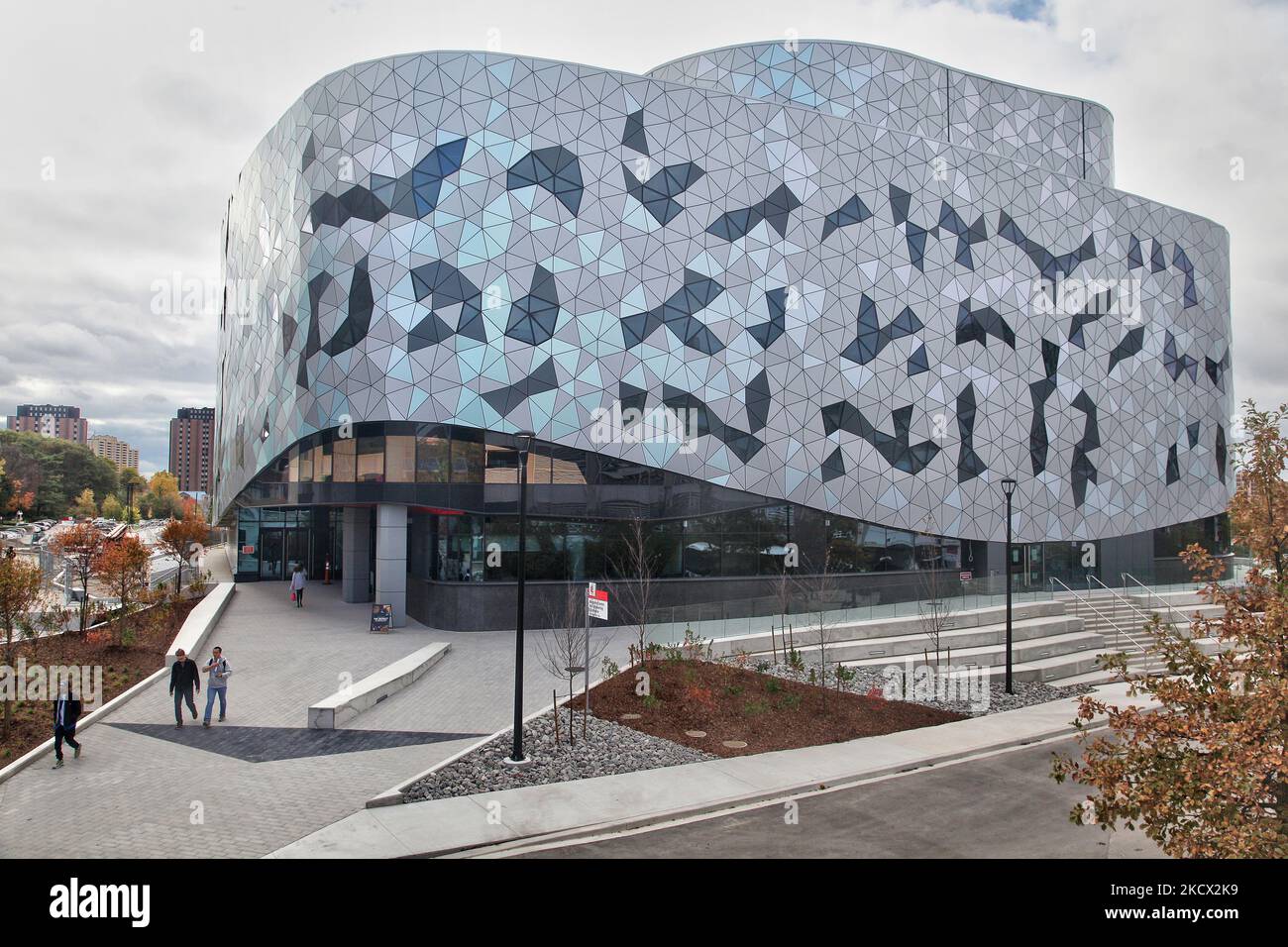 The newly constructed Bergeron Centre for Engineering Excellence at York University in Toronto, Ontario, Canada. (Photo by Creative Touch Imaging Ltd./NurPhoto) Stock Photo