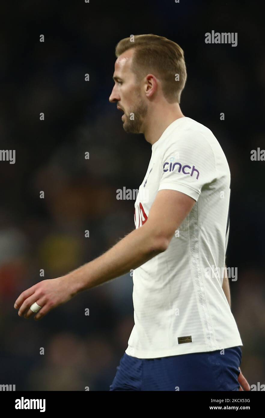 Tottenham Hotspur's Harry Kanenew hair cut during Premier League