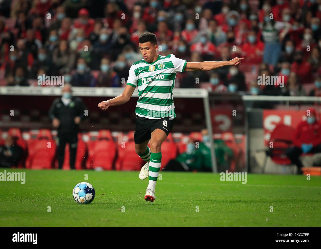 Matheus Nunes of Sporting CP during the Liga Bwin match between SL 