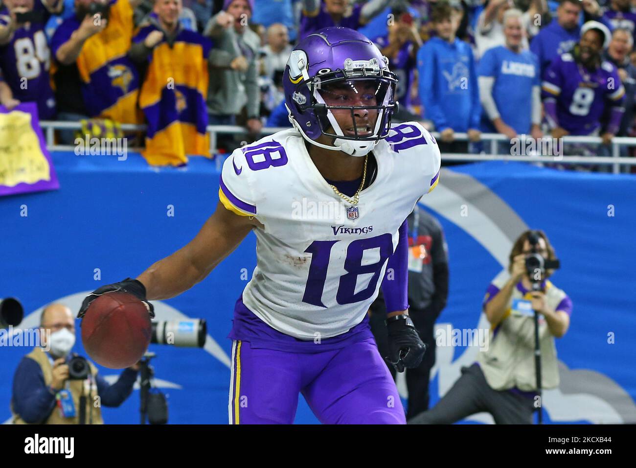 Minnesota vikings wide receiver justin jefferson hires stock photography and images Alamy