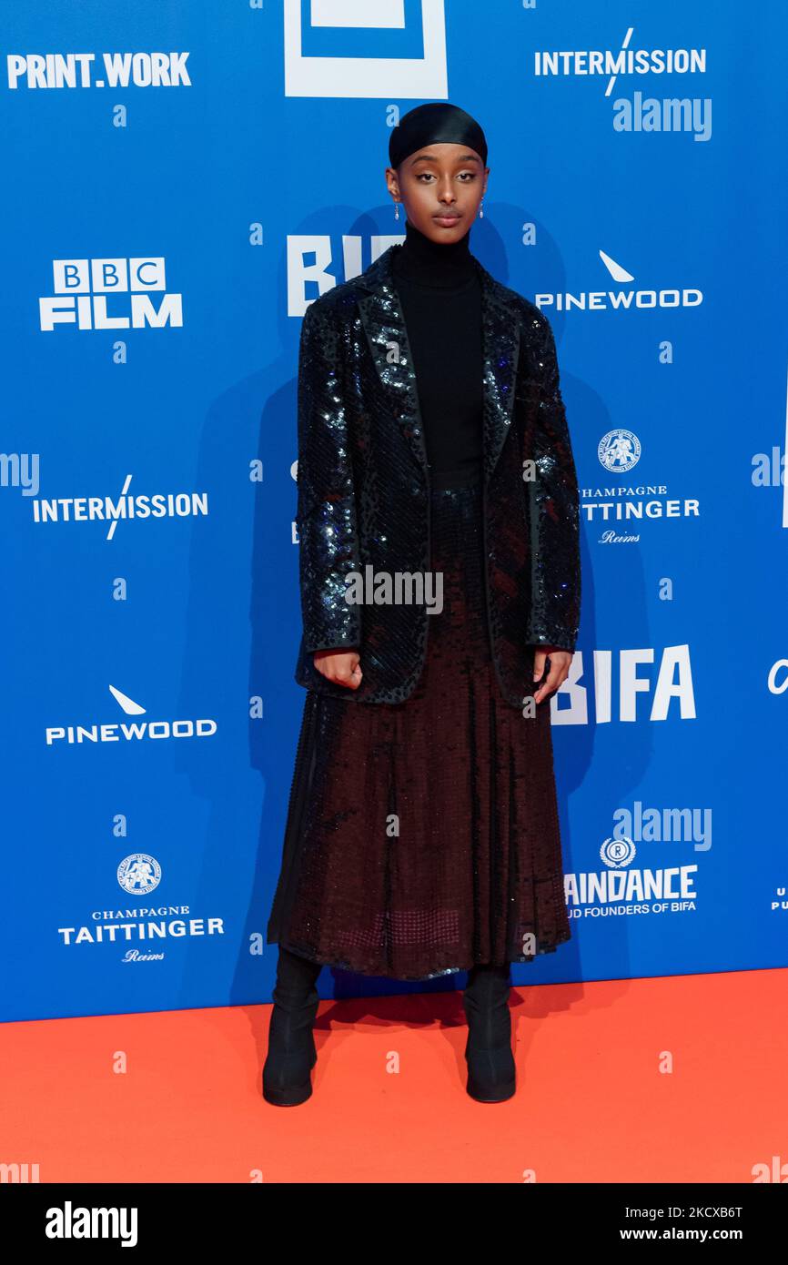 LONDON, UNITED KINGDOM - DECEMBER 05, 2021: Kosar Ali attends the 24th