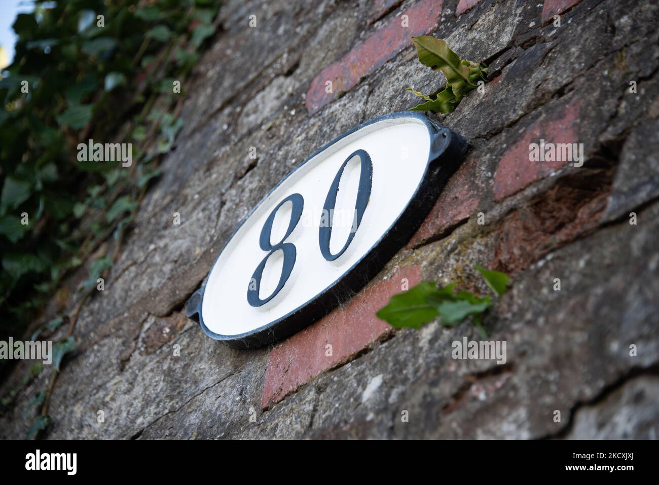 80 sign on a canal bridge hires stock photography and images Alamy