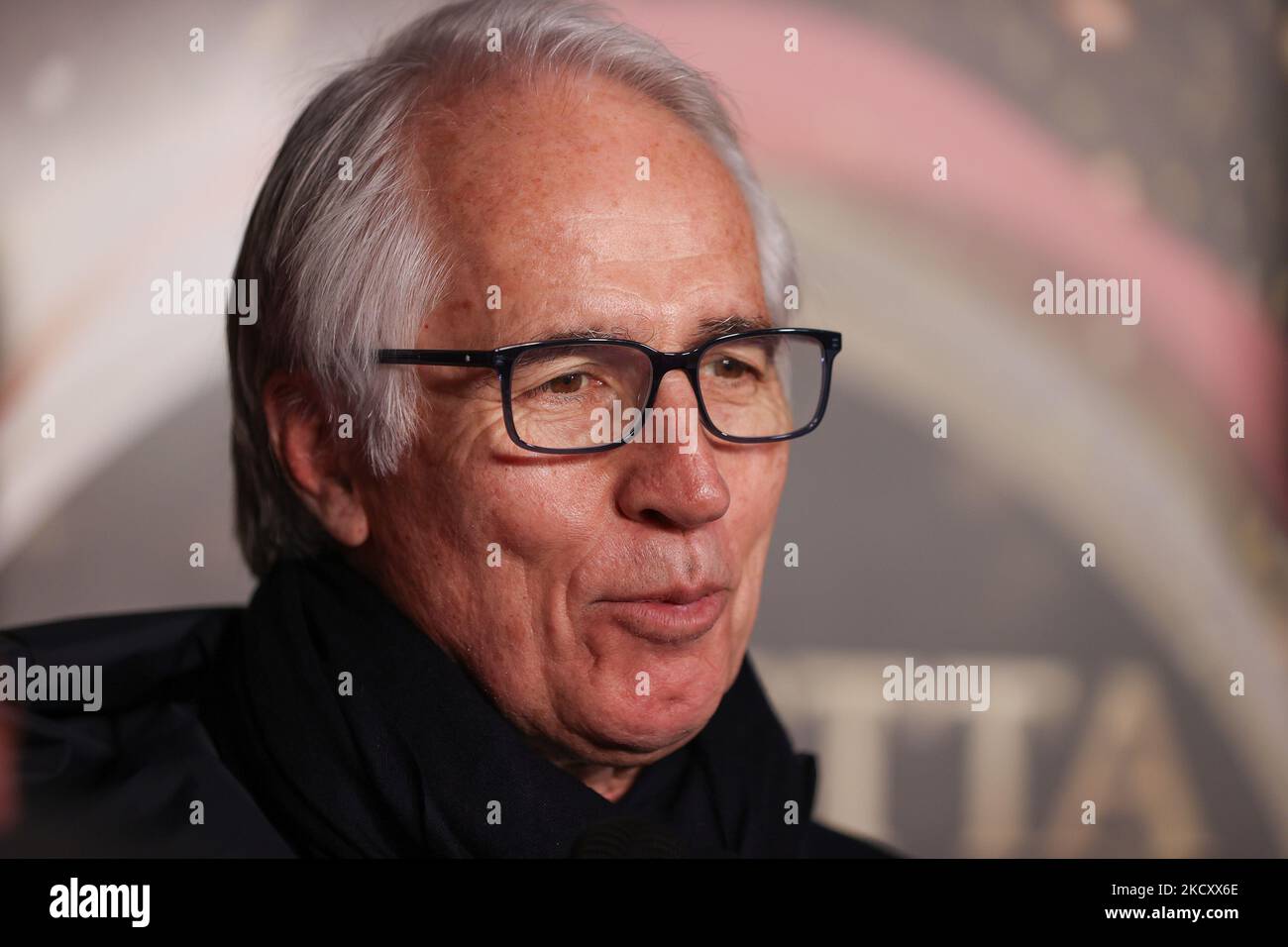 Giovanni Malago, CONI president during the Events Gazzetta Sports Awards 2021 on December 14, 2021 at the East end Studios in Milan, Italy (Photo by Francesco Scaccianoce/LiveMedia/NurPhoto) Stock Photo