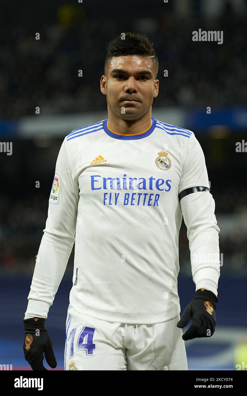 Casemiro Of Real Madrid During The La Liga Santander Match Between Real casemiro-of-real-madrid-during-the-la-liga-santander-match-between-real