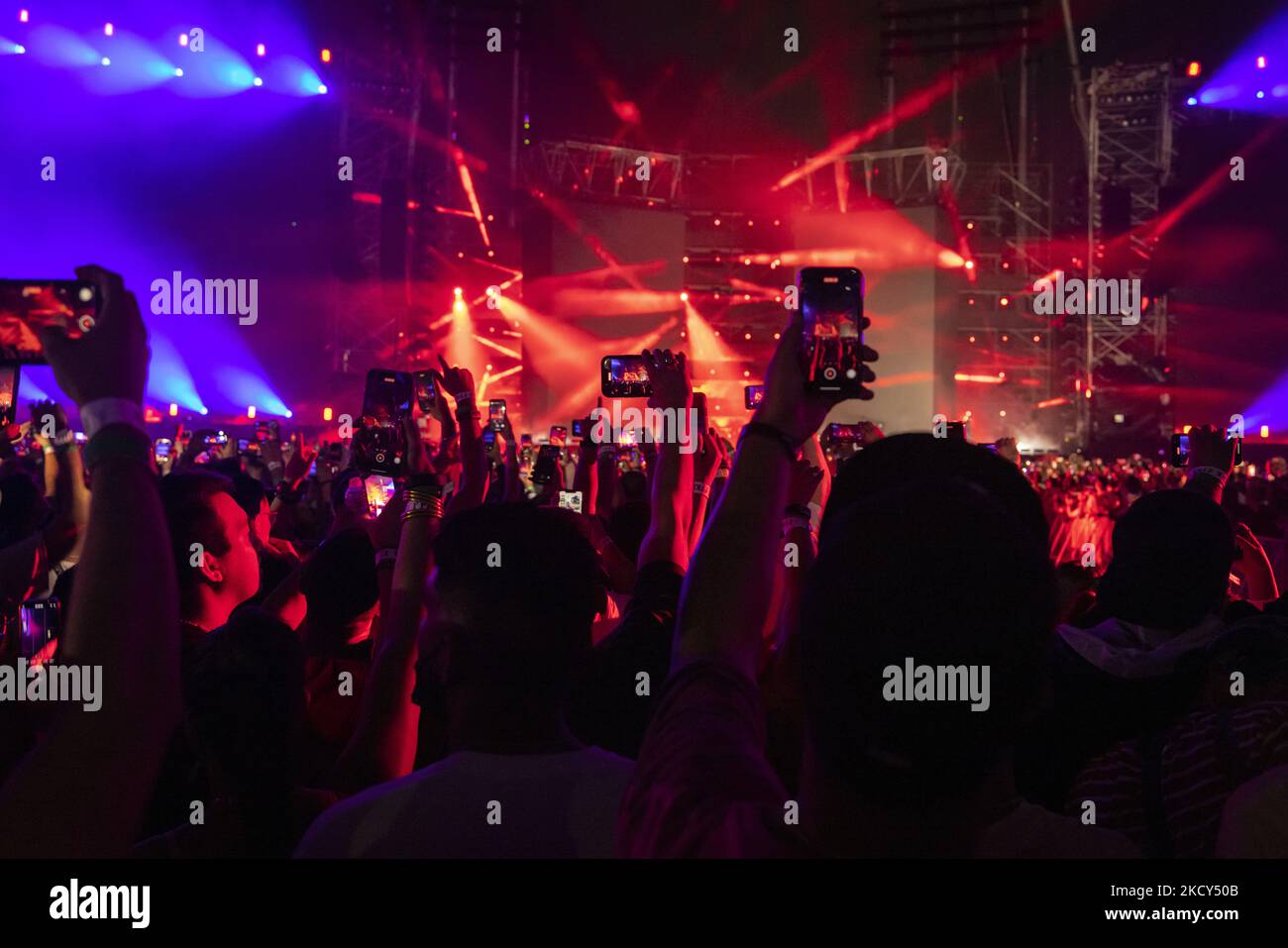 Bad Bunny concert at the Hiram Bithorn stadium, in San Juan, Puerto