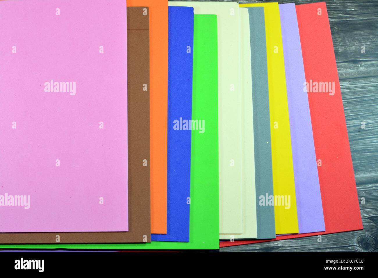 Colorful Eva foam sheets, colored cardboard, rubber pad, sponge papers ...