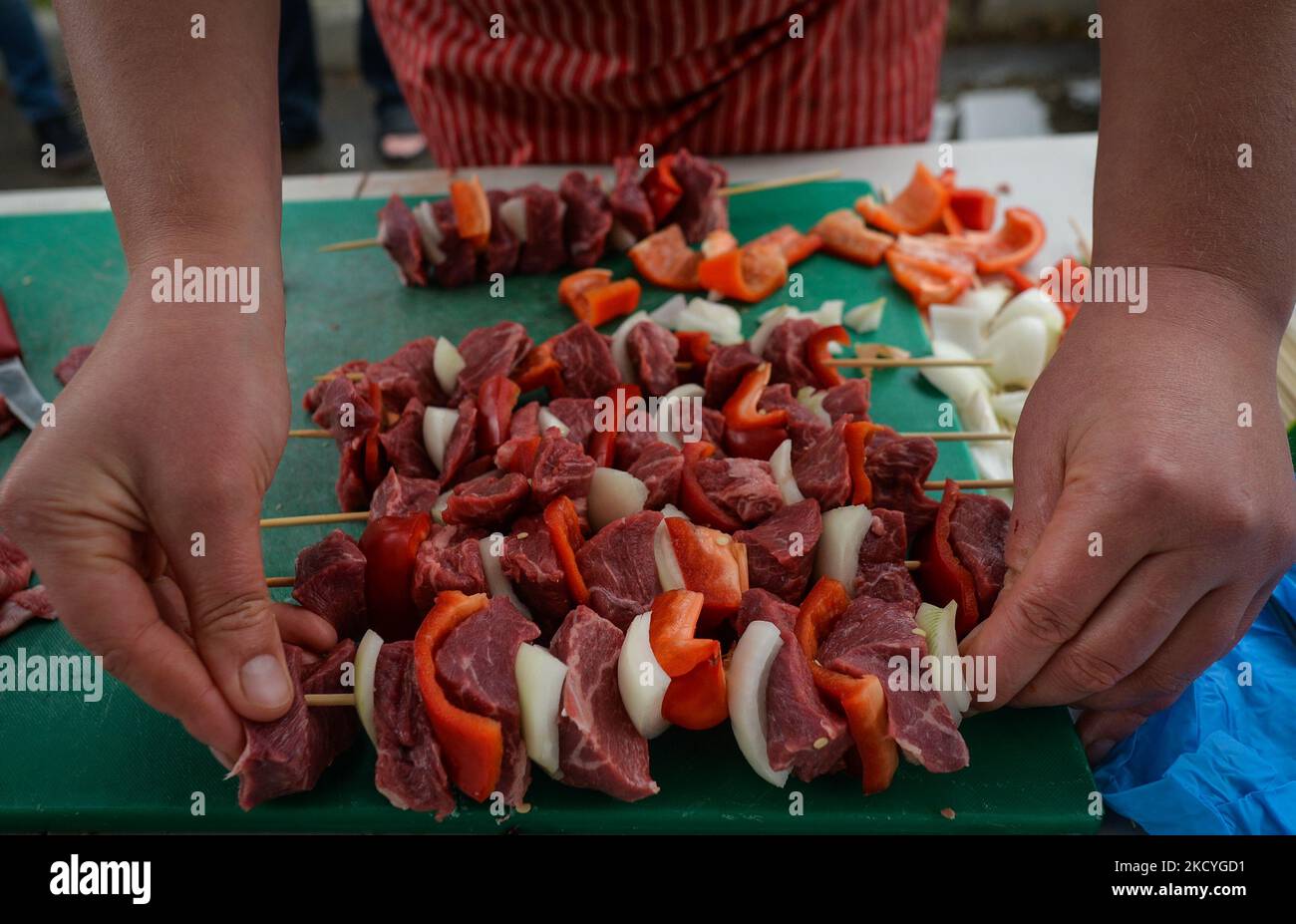 Lindsey Herklotz of Irvings's Farm in Edmonton, seen during the Black