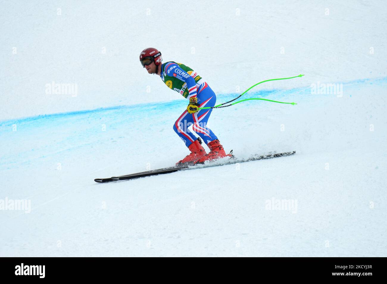 Blaise Giezendanner Super G Bormio during the alpine ski race 2021 FIS