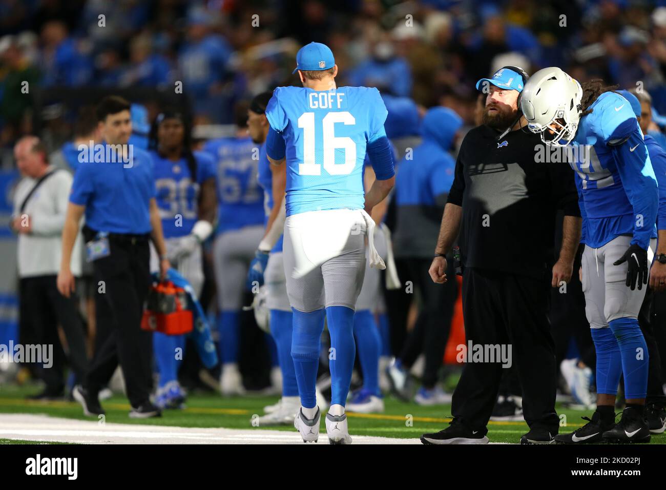 Jared goff lions packers hi-res stock photography and images - Alamy