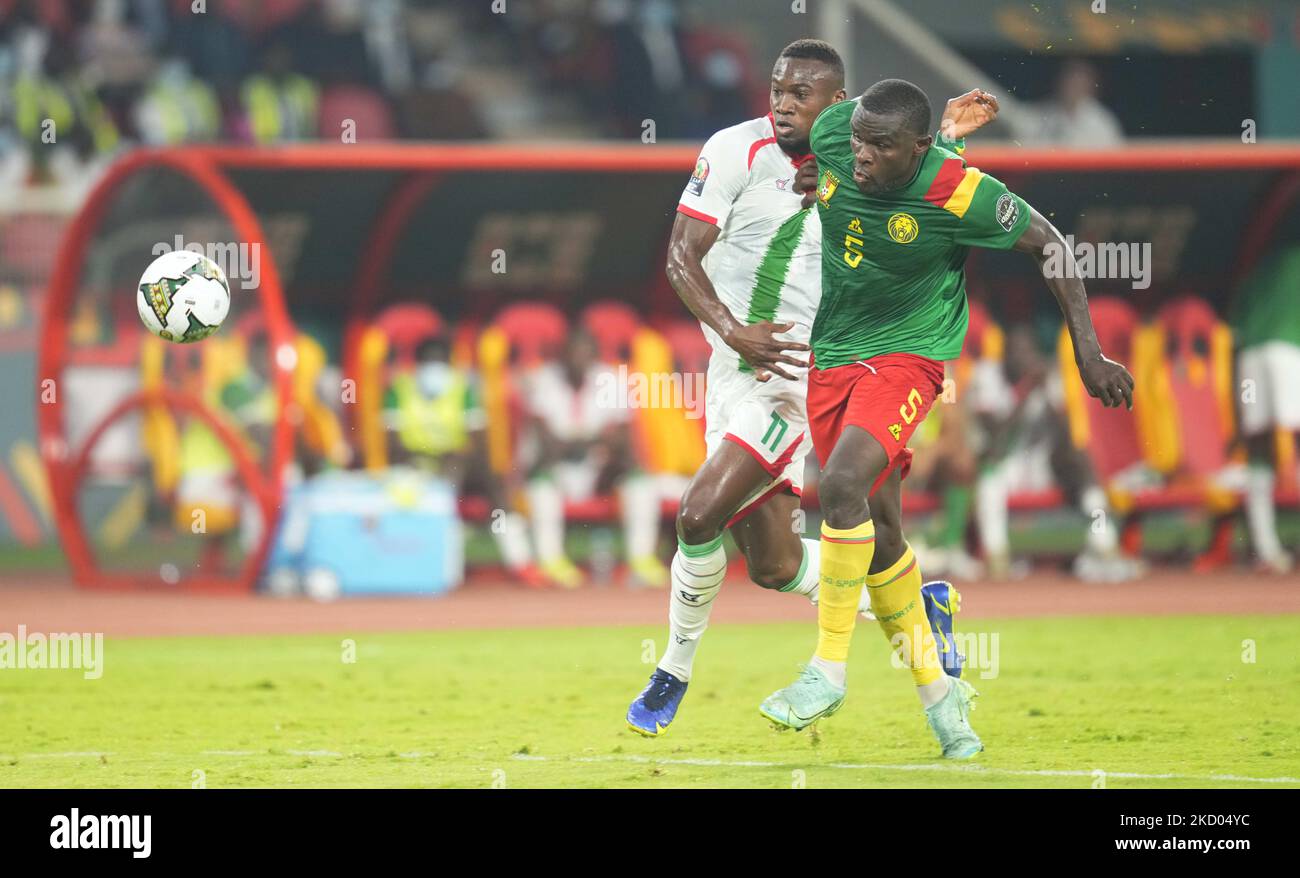 Michael Ngadeu-Ngadjui of Cameroon and Mohamed Konaté of Burkina Faso