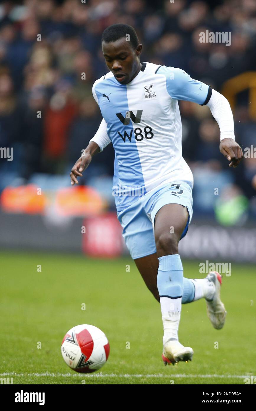 Crystal Palace's Tyrick Mitchell during FA Cup Third Round Proper between Millwall and Crystal Palace at The Den Stadium, London on 08th January 2022 (Photo by Action Foto Sport/NurPhoto) Stock Photo