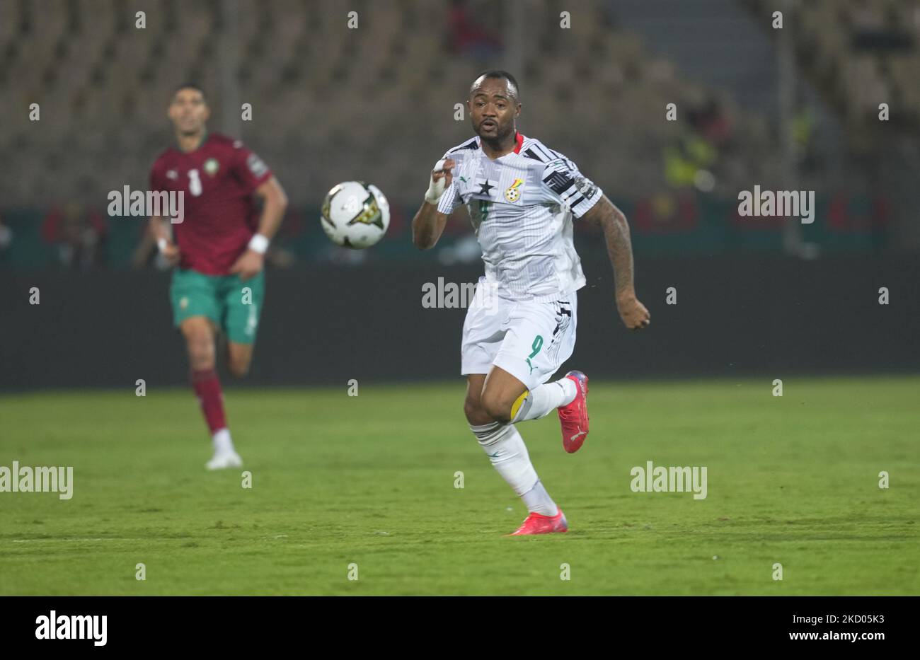 Jordan Ayew of Ghana during Ghana against Morocco, African Cup of