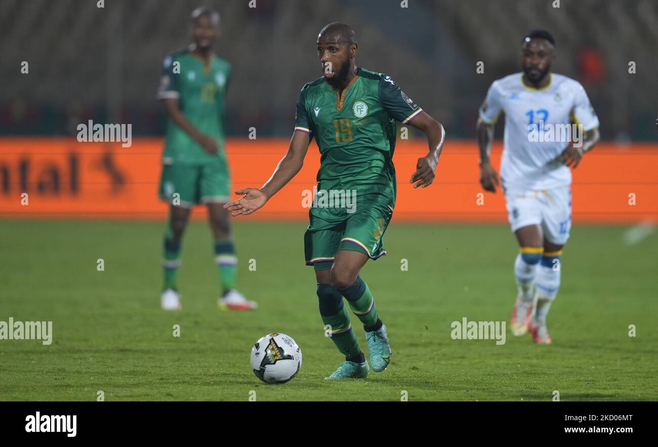 Yacine Bourhane of Comoros during Gabon against Comoros, African Cup of