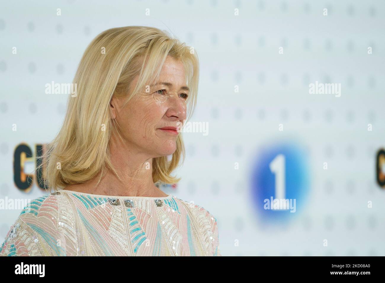 Actress Ana Duato attends the presentation of new season 'Cuentame' on January 12, 2022 in Madrid, Spain. (Photo by Oscar Gonzalez/NurPhoto) Stock Photo
