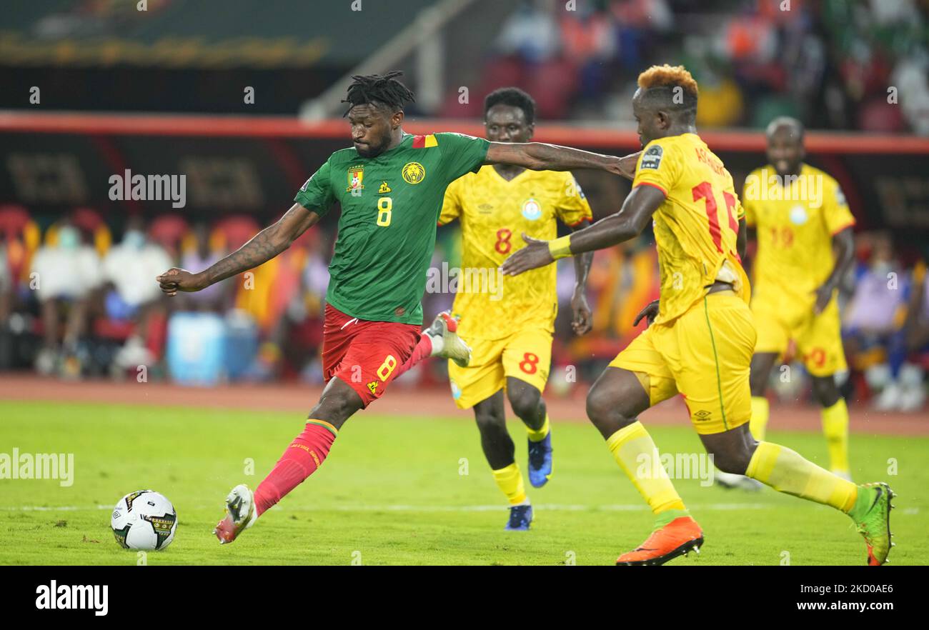 Футбол эфиопия женщины таблица André-Frank Zambo Anguissa of Cameroon during Cameroon against Ethiopia, African