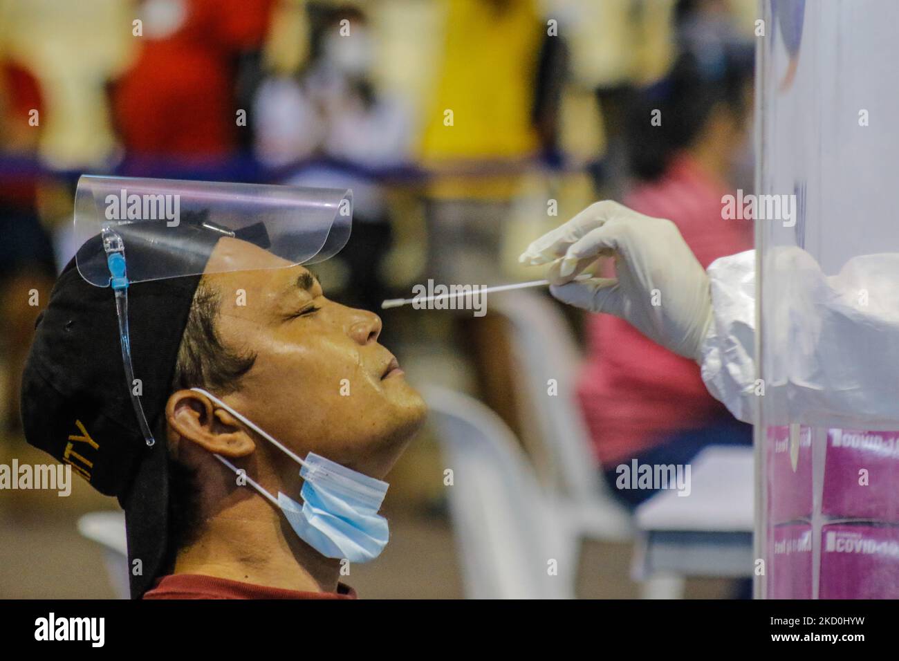 Residents of Antipolo City, Philippines took a free COVID19 antigen