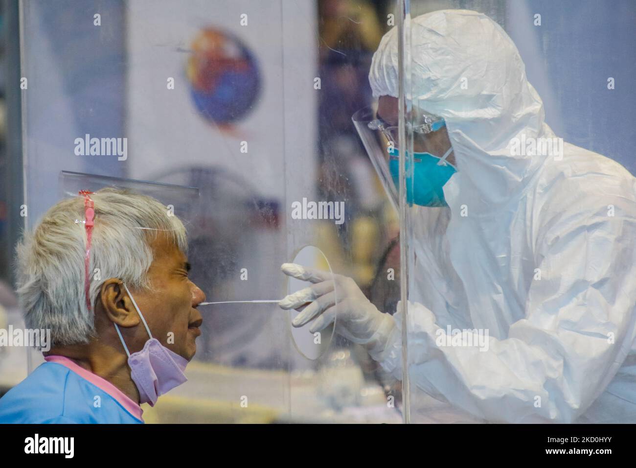 Residents of Antipolo City, Philippines took a free COVID19 antigen