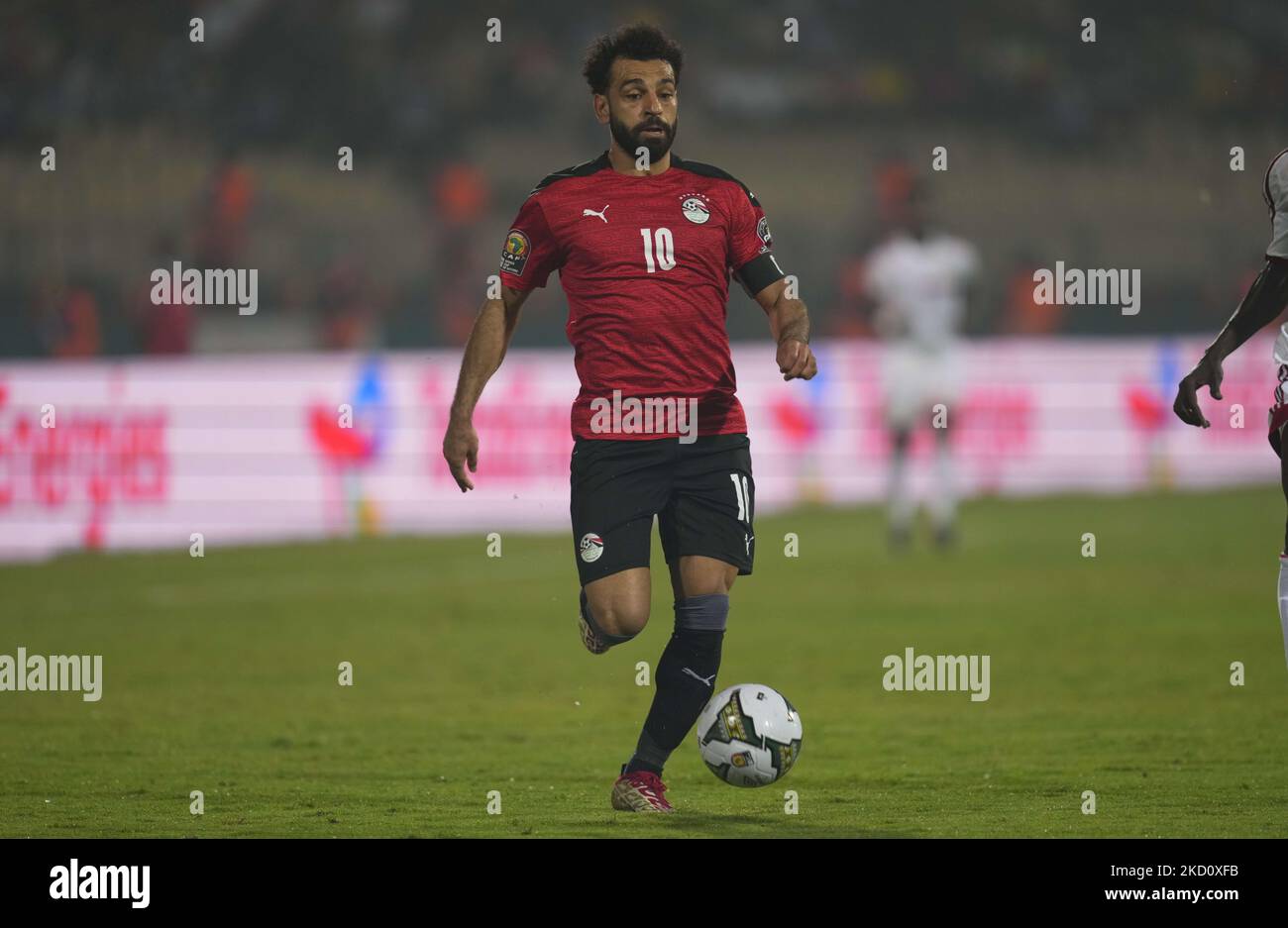 Mohamed Salah (captain) Of Egypt During Egypt Versus Sudan, African Cup ...