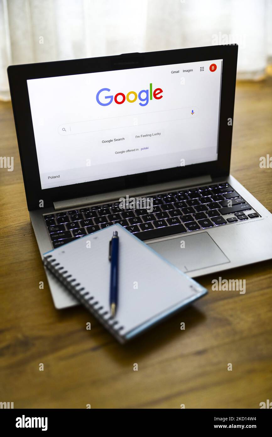 Google lwebsite hi-res stock photography and images - Alamy