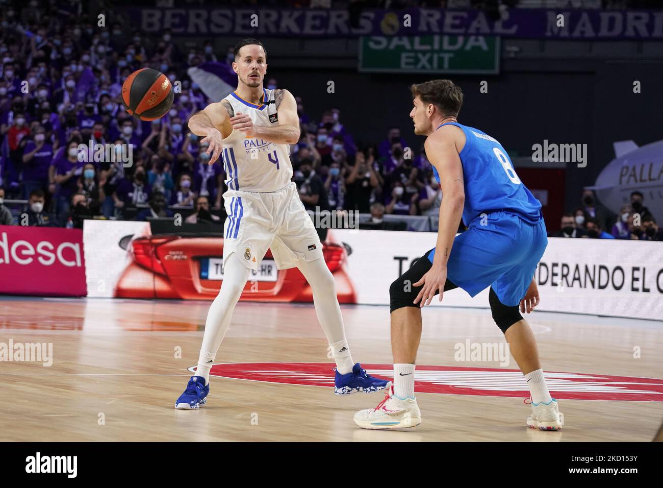 Tomas Satoransky of Barcelona during ACB League match between Real Madrid  and Barcelona at WiZink Center on October 1, 2023 in Madrid, Spain Stock  Photo - Alamy