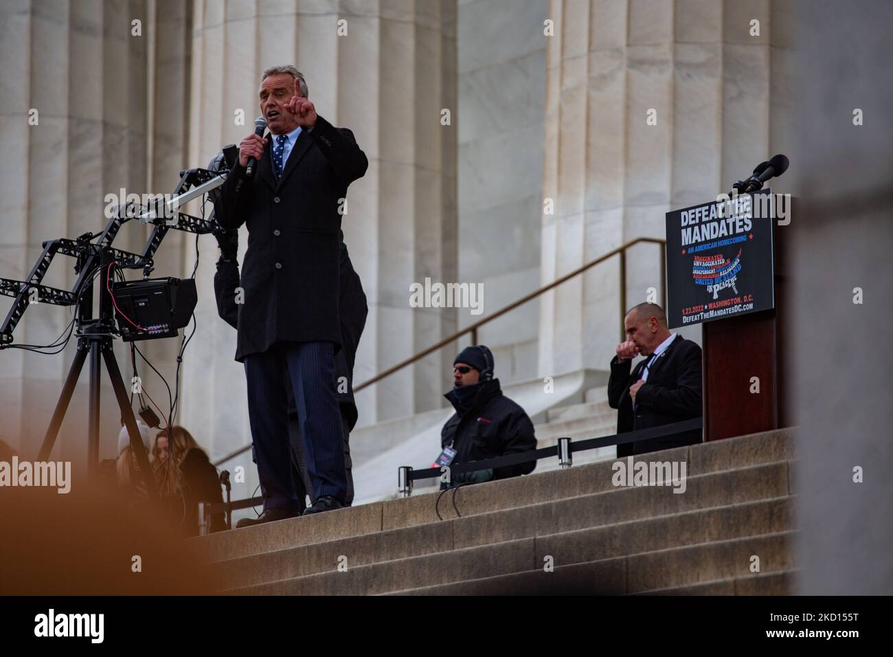 Rfk Rally Robert F. Kennedy, Jr. speaks at the