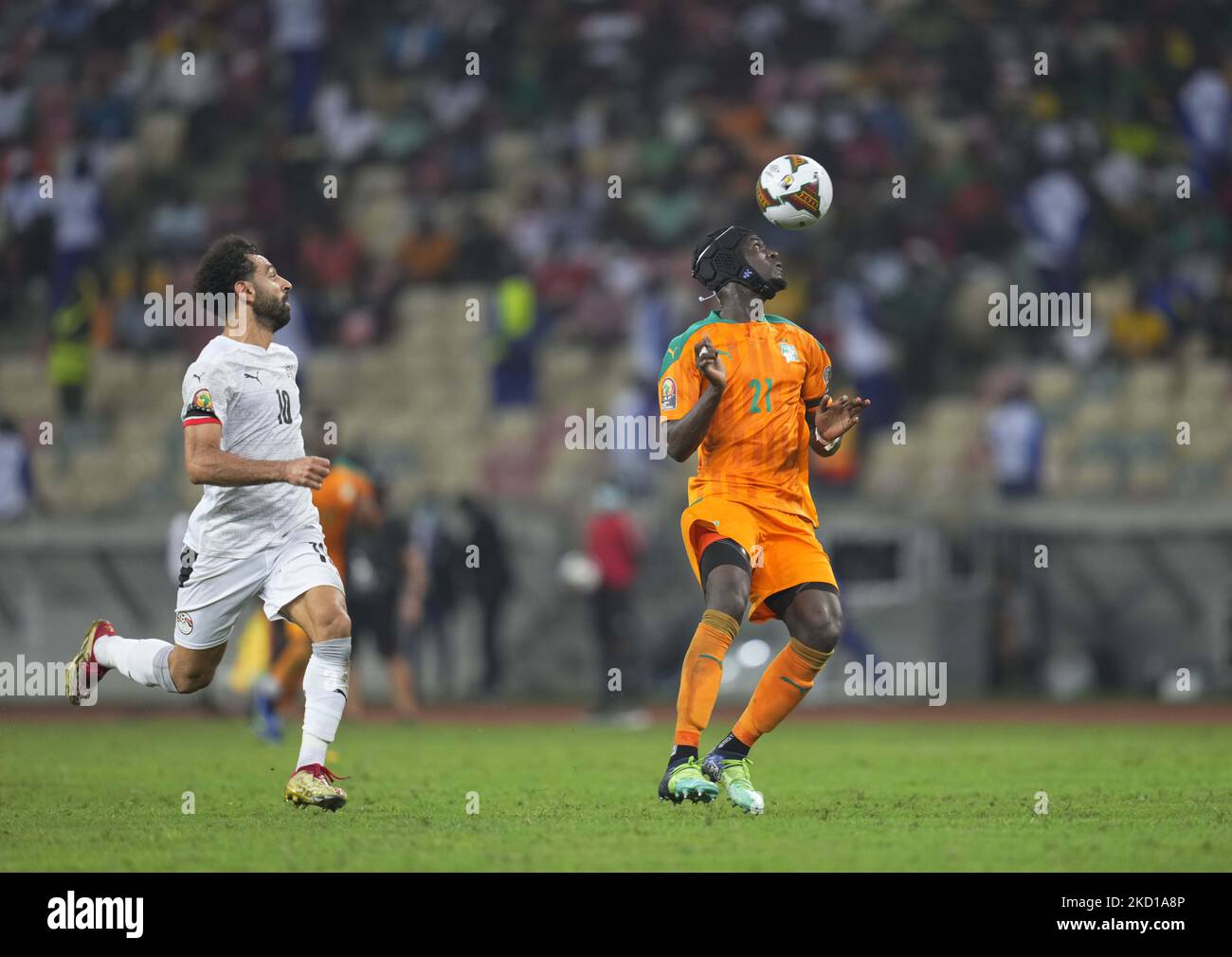 Eric Bailly of Ivory Coast during Egypt versus Ivory Coast, African Cup ...