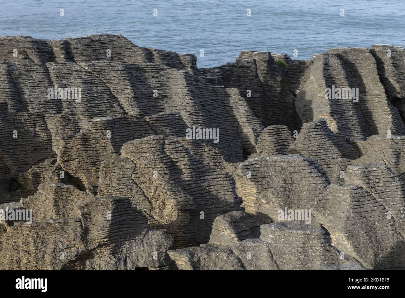 Pancake Rocks Geological Process Pancake Rocks, a geological formation at Paparoa National Park in ...
