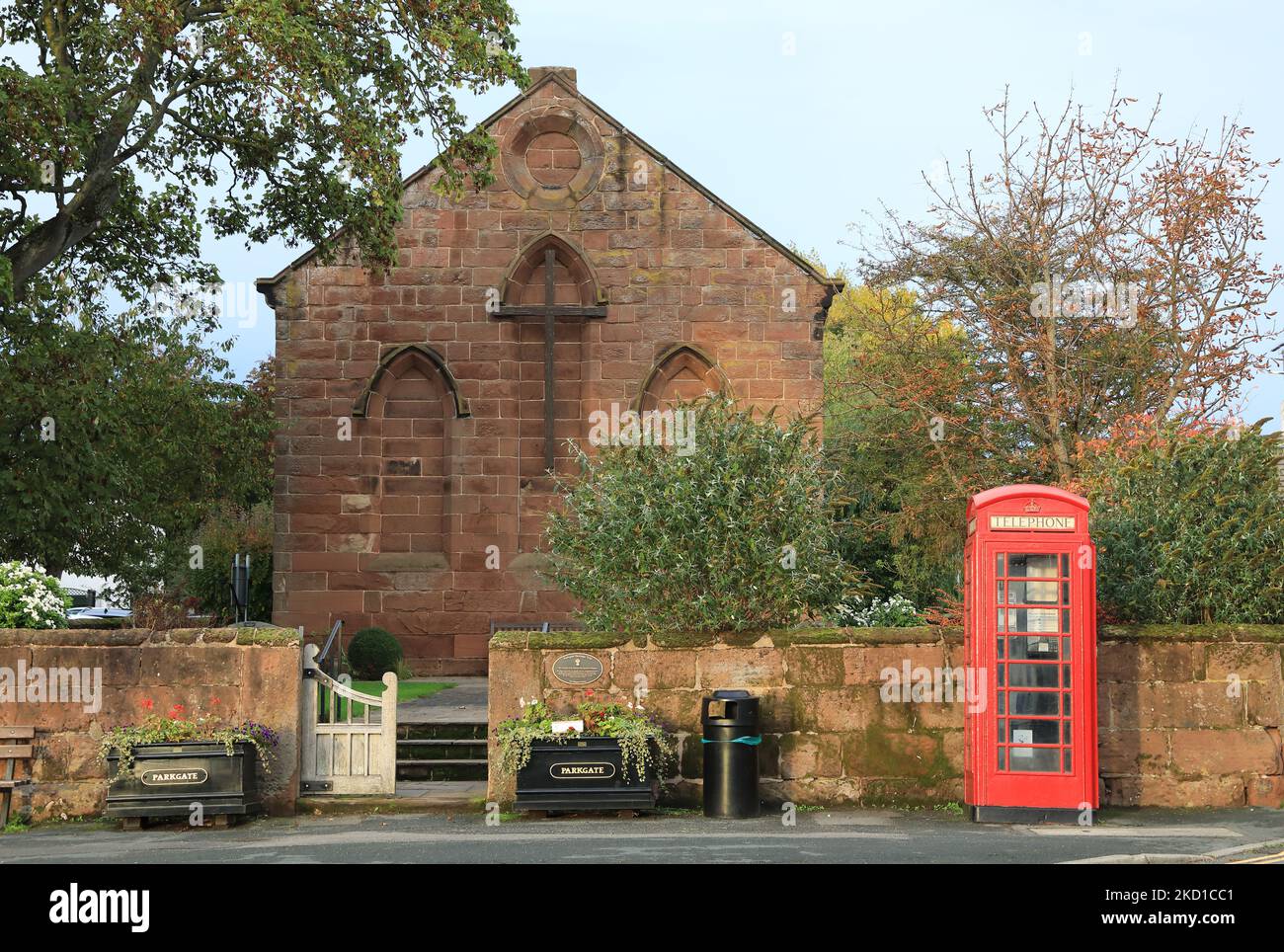 The Church of St Thomas, the Apostle, on the Parkgate Heritage Trail, a