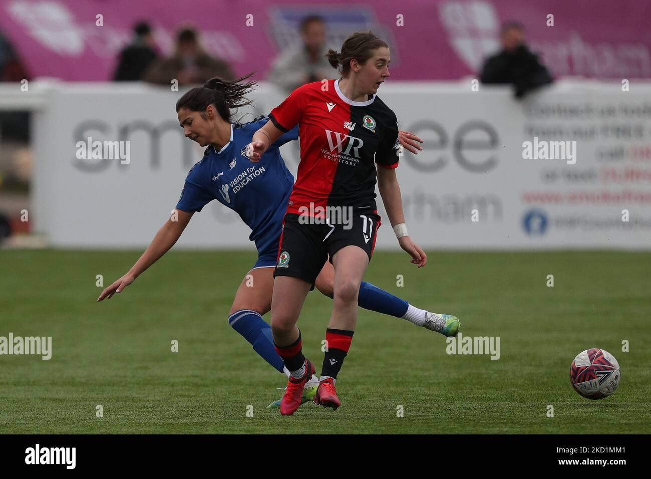 Castle Rovers Fc during the Women's FA Cup 4th Round tie between Durham Women FC and ...