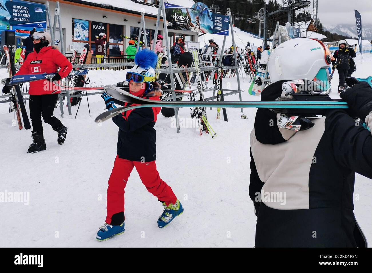 Jurgow ski station hires stock photography and images Alamy