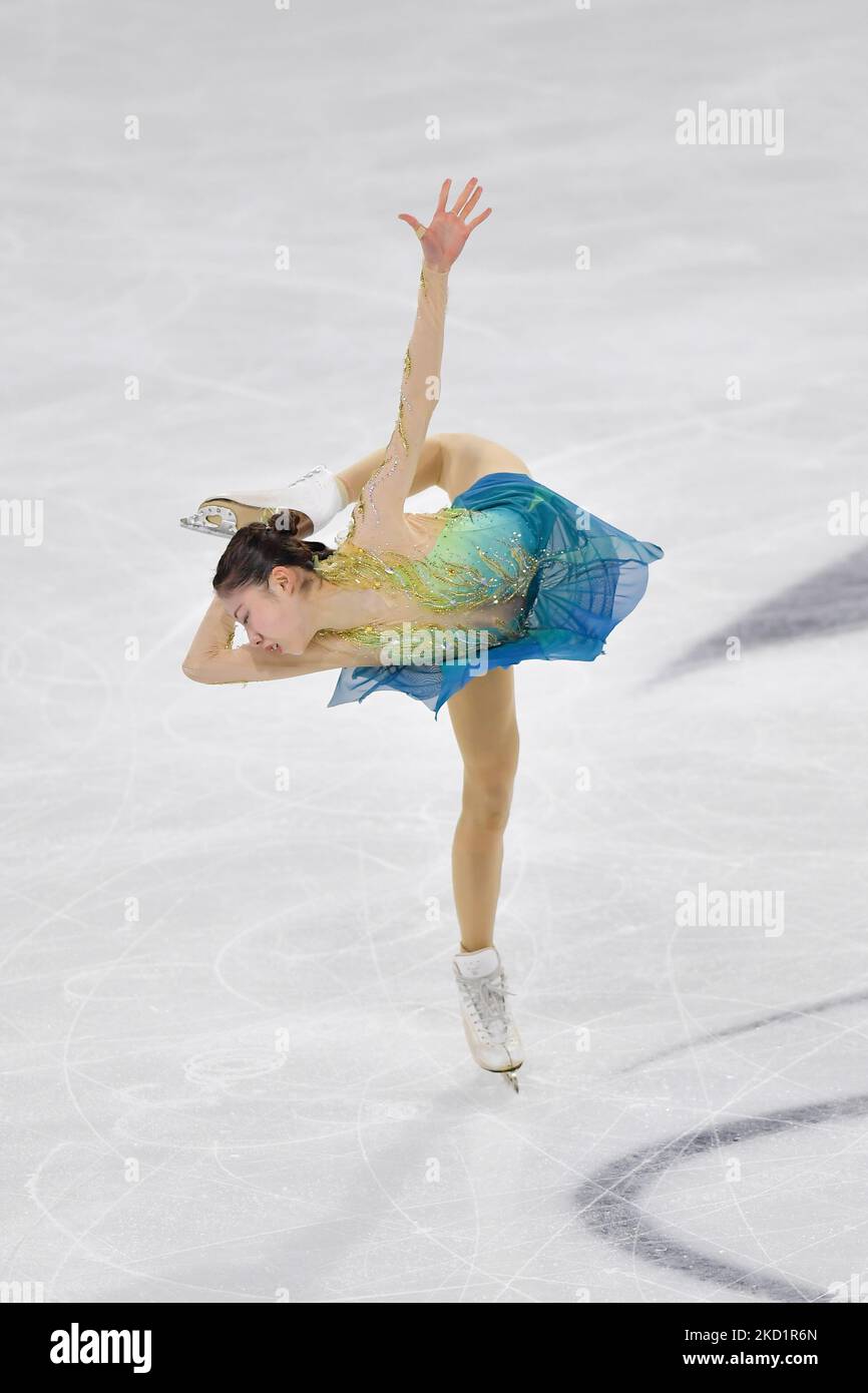 Rion SUMIYOSHI (JPN) during Women Free Skating, at the ISU Grand Prix