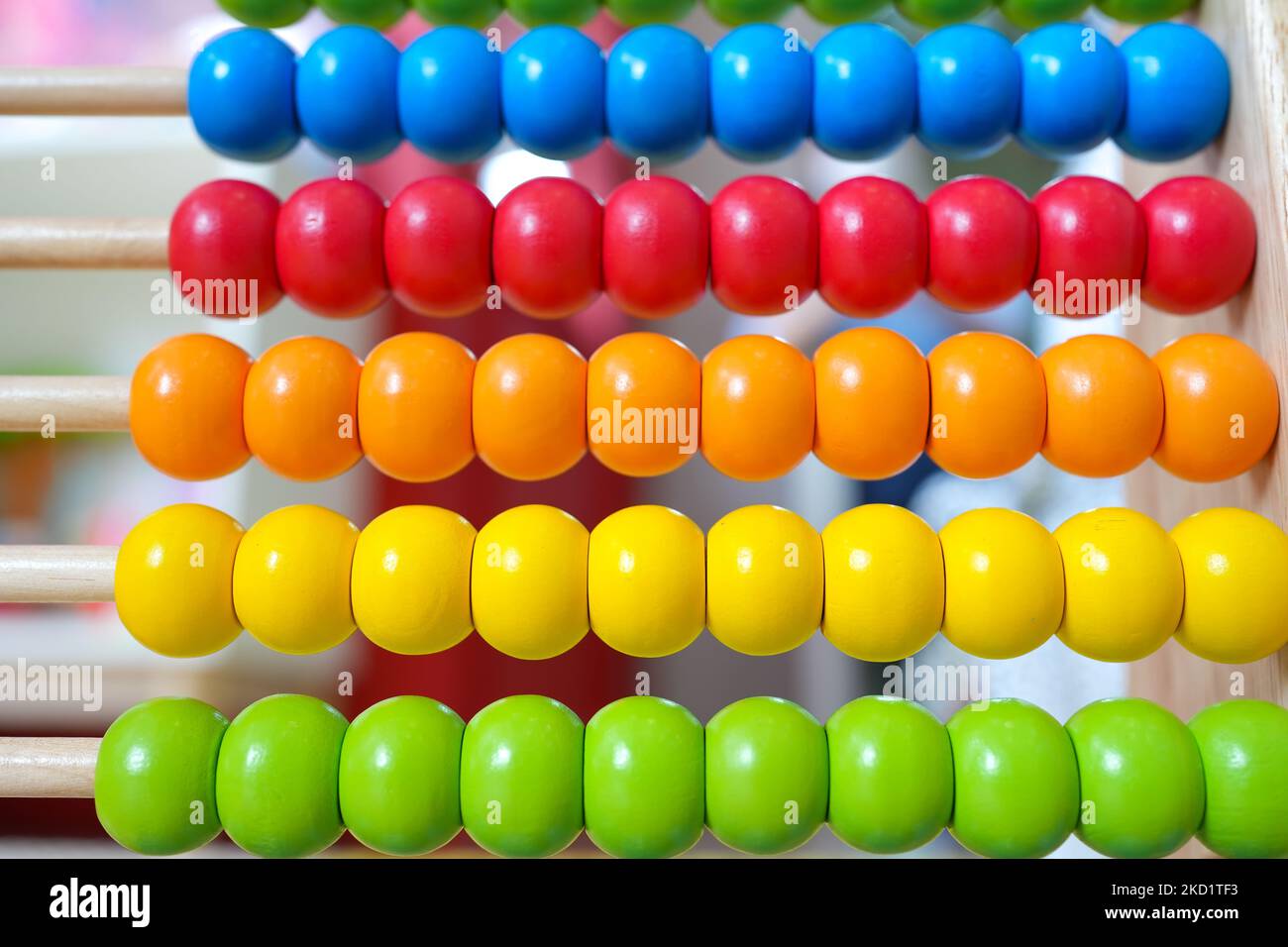 Rainbow abacus hi-res stock photography and images - Alamy