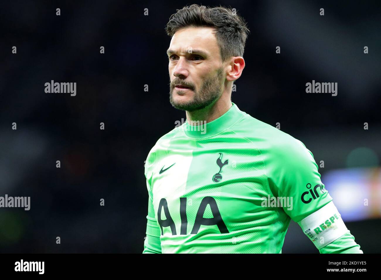 Tottenham goalkeeper Hugo Lloris during the FA Cup match between ...