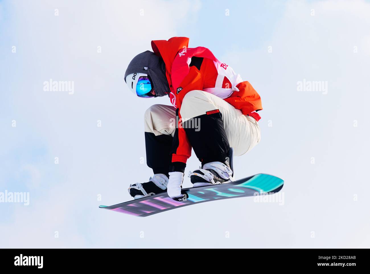 Andre Hoeflich from Germany during Snowboard Half Pipe at the Beijing