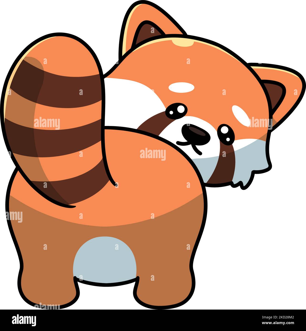 Kawaii red panda hi-res stock photography and images - Alamy