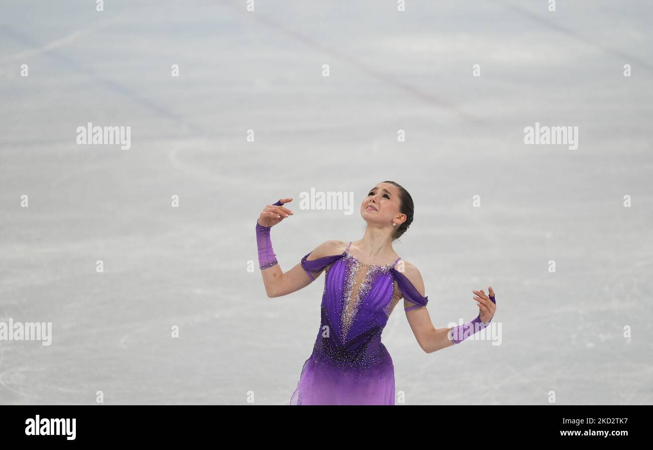 Kamila Valieva from Russia at Figure Skating, Beijing 2022 Winter