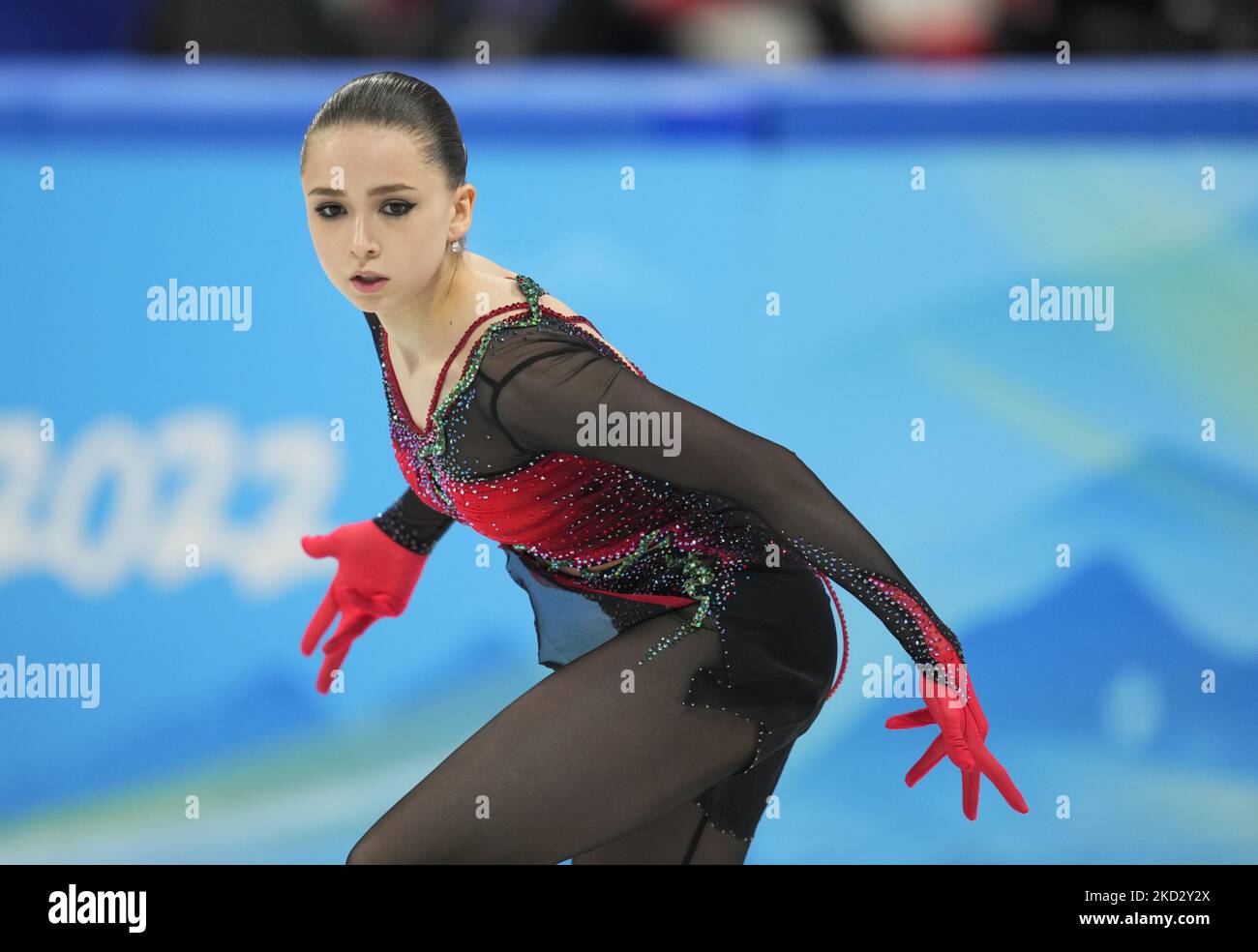 Kamila Valieva from Russia at Figure Skating, Beijing 2022 Winter