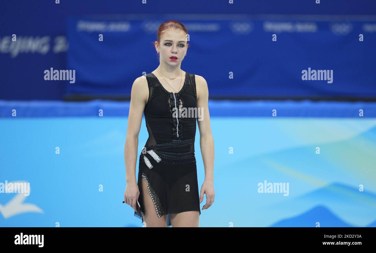 Трусова Александра олимпиада 2022 в Пекине