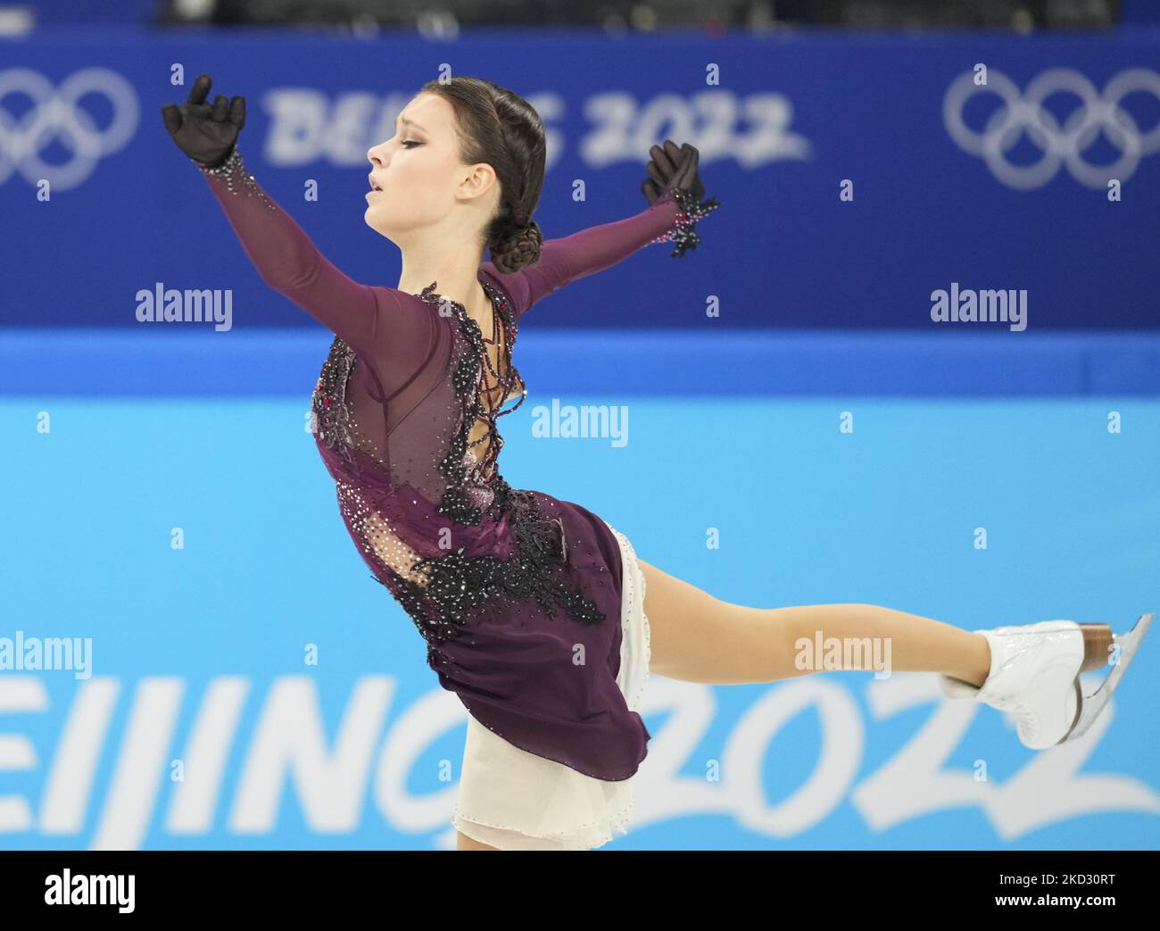 Anna Shcherbakova from Russia at Figure Skating, Beijing 2022 Winter
