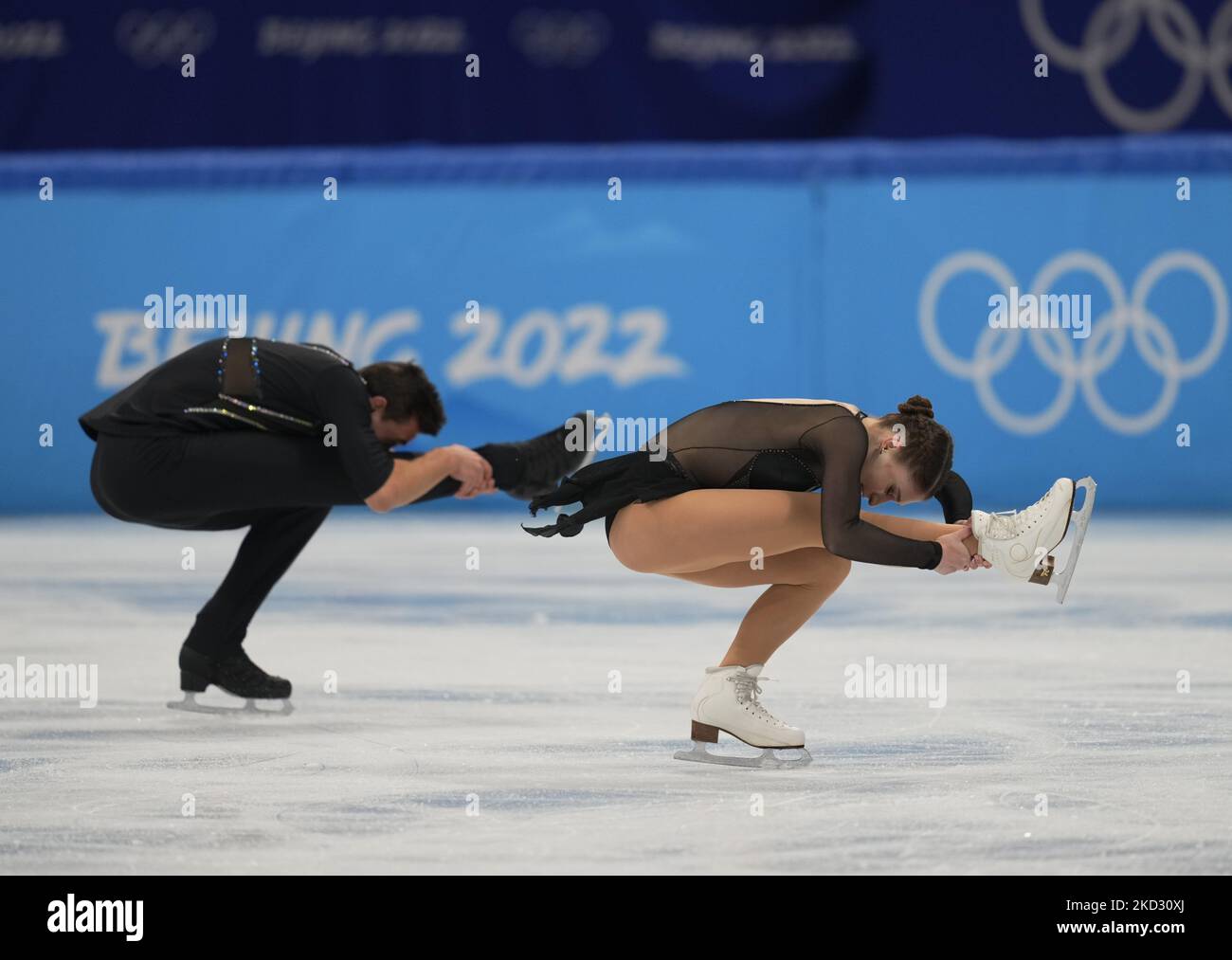 Jelizaveta Zukova and Martin Bidar from Czech Republic at Figure