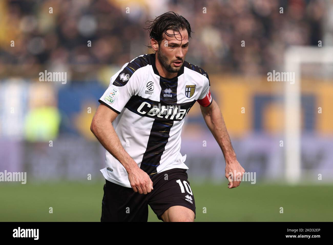 Parma, Italy. 18th Feb, 2023. Tardini Stadium, 18.02.23 Franco Damian  Vazquez (10 Parma) during the Serie B match between Parma and Ascoli at  Tardini Stadium in Parma, Italia Soccer (Cristiano Mazzi/SPP) Credit