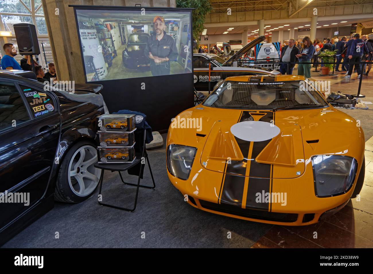 LYON, FRANCE, November 4, 2022 Benjamin GT40 replica and
