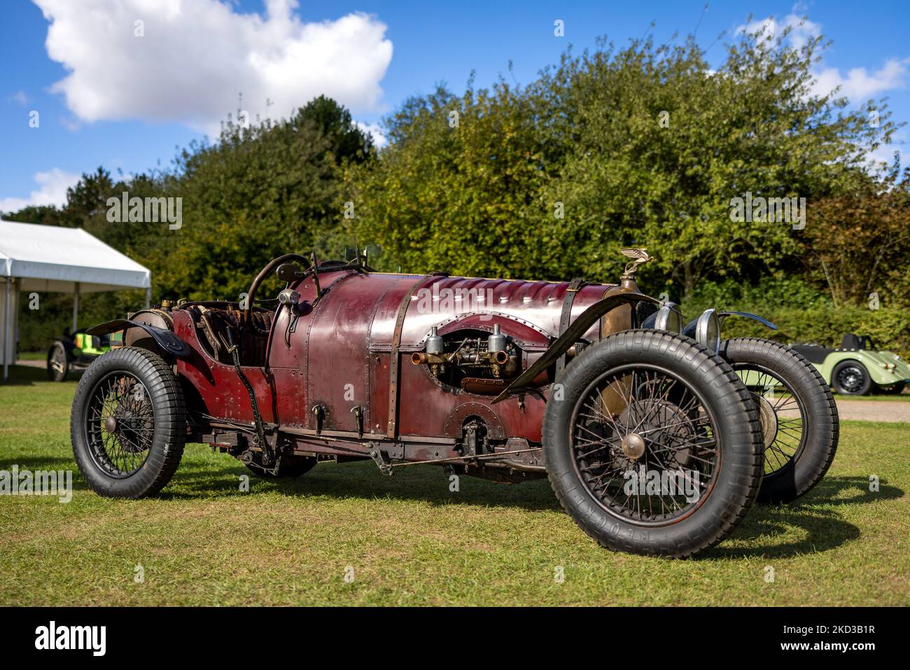 1929 Amilcar Riley ‘TS 8179’ on display at the Race Day Airshow held at Shuttleworth on the 2nd October 2022 Stock Photo