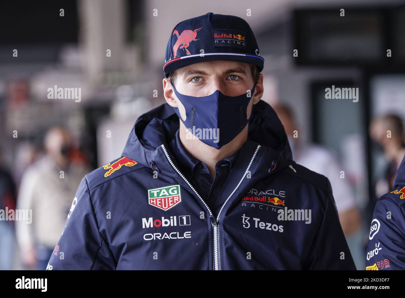 Max Verstappen Oracle Red Bull Racing portrait during the Formula 1 Winter Tests at Circuit de Barcelona Catalunya on February 24 2022 in Barcelona Spain. Photo by Xavier Bonilla NurPhoto Stock Photo ...