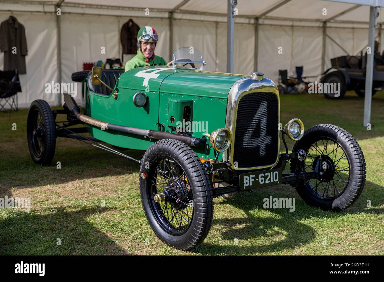 1916 Ford Model T Speedster ‘BF 6210’ on display at the Race Day Airshow held at Shuttleworth on the 2nd October 2022 Stock Photo