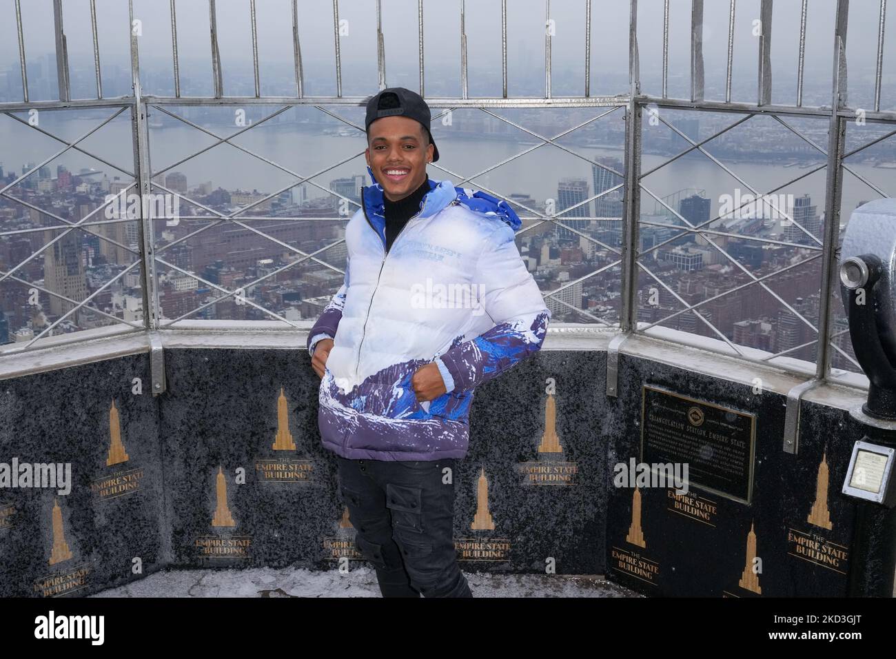 Jabari Banks, star of Peacock’s new series Bel-air visits Empire State
