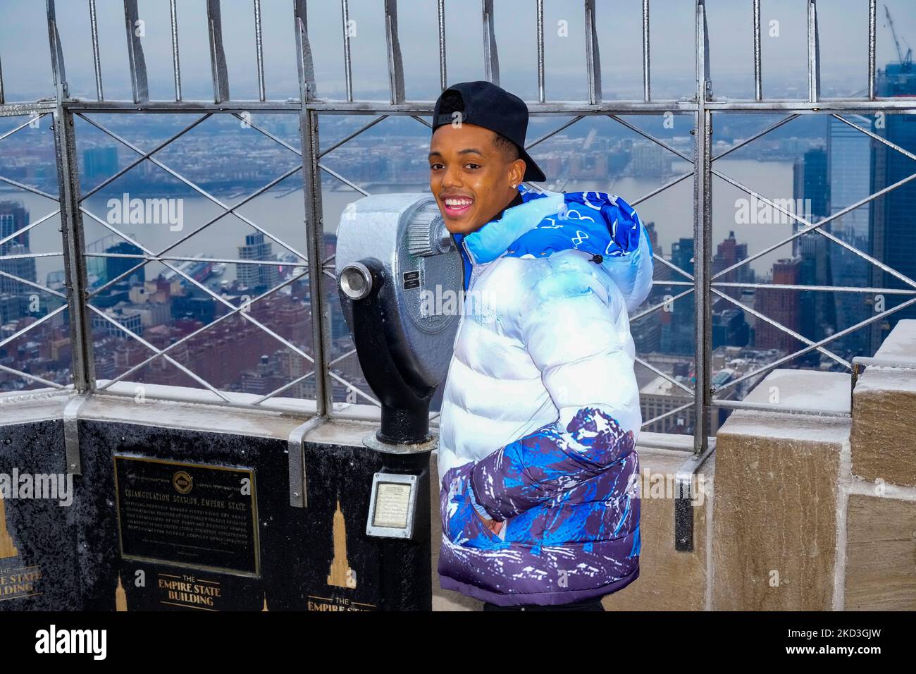 Jabari Banks, star of Peacock’s new series Bel-air visits Empire State