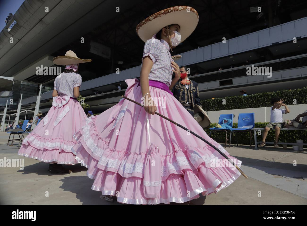Two skirmishes at the Hipódromo de Las Américas located in Mexico City,  where some exhibitions of 